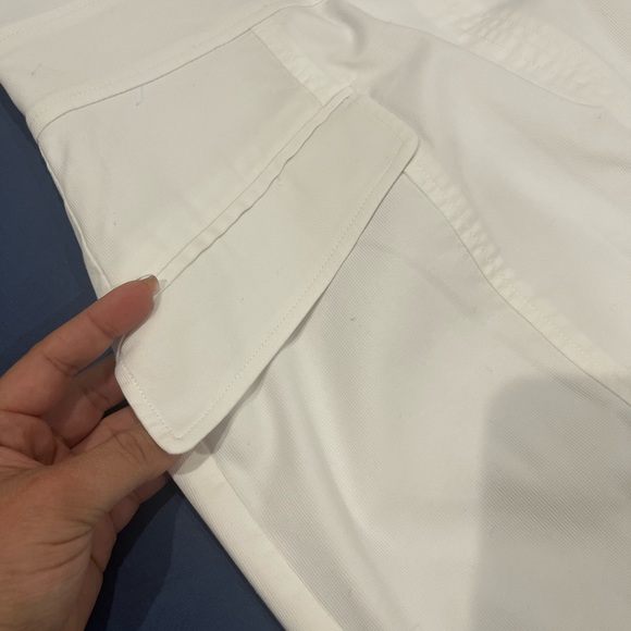 French Connection California Summer Halter Dress White Size 8 - Picture 7 of 9